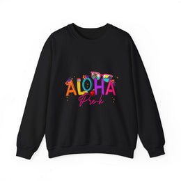 Groovy Aloha Pre-K Teacher Summer Vacation Beach Hawaiian Sweatshirt, Unisex Teacher Gift