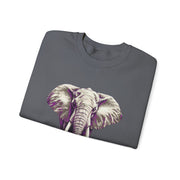 Majestic Elephant Safari Wildlife Artwork Sweatshirt Gift for Animal Lovers