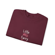 Inappropriate Little Ms Furry Cat Adult Humor Women's Sweatshirt