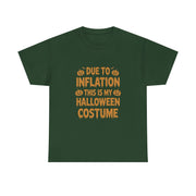Funny Halloween Costume T-Shirt for Women - Due To Inflation