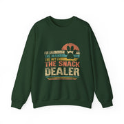 Funny Fur Dad The Man Myth Snack Dealer Dog Fathers Day Sweatshirt Gift for Him