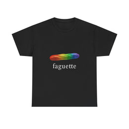Cute Funny Baguette Rainbow Faguette LGBT Pride T-Shirt - Unisex Apparel