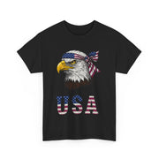 Patriotic American Flag Bald Eagle T-Shirt Unisex Apparel
