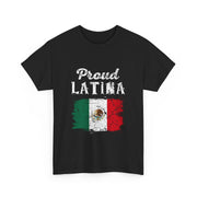 Proud Latina Mexican Flag T-Shirt - Hispanic Heritage Month Gift