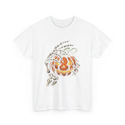 Skeleton Hand Pumpkin Halloween T-Shirt - Unisex Apparel