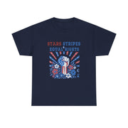Stars Stripes & Equal Rights 4th of July Patriotic T-Shirt - Unisex Apparel