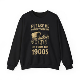 Funny Vintage 1900s Birthday Dad Sweatshirt Father's Day Gift for Him