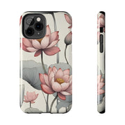 Vintage Lotus Blossom Phone Case Gift for Her - Trending Floral Design