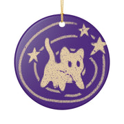 90s Y2K Scary Tomcat Cat Ornament - Unisex Gift