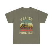 Funny Father's Day T-Shirt Dad Mows Best Lawn Mowing Gift for Him