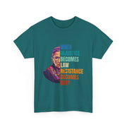 RBG Quote When Injustice Becomes Law Resistance Becomes Duty T-Shirt Gift for Fans