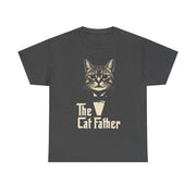 Funny CatFather Cat Dad T-Shirt Gift for Him