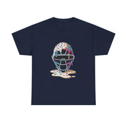 Cool Baseball Catcher Ice Cream T-Shirt Gift for Boys
