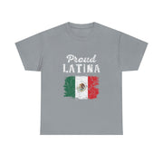 Proud Latina Mexican Flag T-Shirt - Hispanic Heritage Month Gift