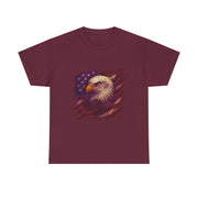 Vintage Patriotic American Eagle USA Flag T-Shirt Unisex