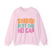 Vintage Skibidi Dad Rizz Funny Father's Day Sweatshirt Gift for Him