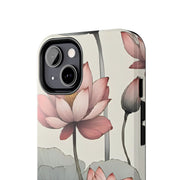 Vintage Lotus Blossom Phone Case Gift for Her - Trending Floral Design