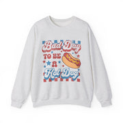 Funny BBQ Hot Dog Grilling Sweatshirt Independence Day Gift Unisex