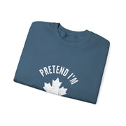 Funny Canadian Halloween Costume Sweatshirt for Men & Women