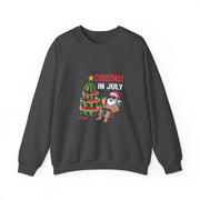 Christmas in July Santa Beach Watermelon Kids Youth Sweatshirt