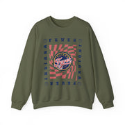 Retro Wavy Checkerboard WNBA Indiana Fever Unisex Sweatshirt