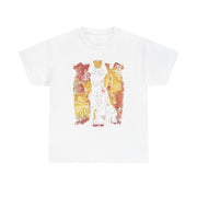 Womens Pop Art Dog 90s Graffiti V-Neck T-Shirt Gift for Her