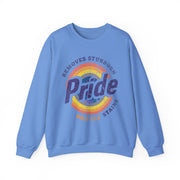 Pride Removes Stubborn Orange Stains Sweatshirt – Funny Retro LGBTQ+ Statement for Pride Month & Protest Style