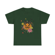 Charming Pumpkin Floral Design Accent Joy T-Shirt - Unisex Apparel