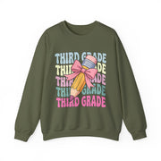 Coquette First Day Of School 3rd Grade Sweatshirt | Back To School Apparel