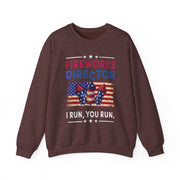 Funny 4th of July Fireworks Director Sweatshirt Gift for Him