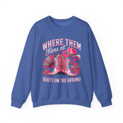 Cool Boots On The Ground Fans Sweatshirt Gift for Fans