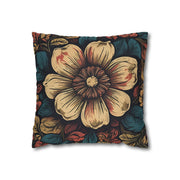 Retro Blooms Flower Pillow Case - Spring Summer Decor