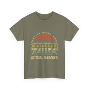 Vintage 2012 Official Teenager 13th Birthday T-Shirt - Unisex Gift