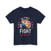 Vintage Fight Oligarchy America Flag T-Shirt for Women Gift for Her