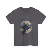 Funny Black Crow Gothic T-Shirt for Men