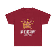 No Kings Day T-Shirt – Bold Patriotic Statement Tee for Democracy Lovers on Independence Day