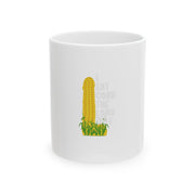 I Eat Corn The Long Way Funny Mug - Unisex Gift