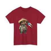 Coqui Frog Puerto Rico T-Shirt - Puerto Rican Flag, Taino, Boricua - Unisex Apparel