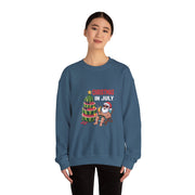 Christmas in July Santa Beach Watermelon Kids Youth Sweatshirt