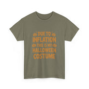 Funny Halloween Costume T-Shirt for Women - Due To Inflation