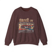 Raised On Old School Hip Hop Sweatshirt Vintage Rap Music Apparel