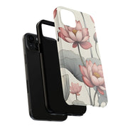 Vintage Lotus Blossom Phone Case Gift for Her - Trending Floral Design
