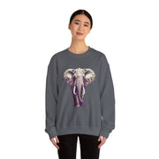 Majestic Elephant Safari Wildlife Artwork Sweatshirt Gift for Animal Lovers
