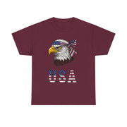 Patriotic American Flag Bald Eagle T-Shirt Unisex Apparel