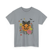 Charming Pumpkin Floral Design Accent Joy T-Shirt - Unisex Apparel