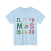El Papá Más Chingón T-Shirt – Funny Spanish Graphic Tee for Mexican Dads on Father’s Day