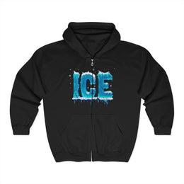 Fire and Ice Costume Zip Hoodie Unisex Apparel