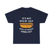 Funny 4th of July Wiener Dog T-Shirt Unisex Apparel