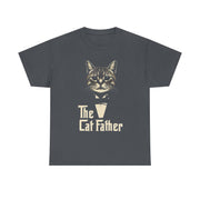 Funny CatFather Cat Dad T-Shirt Gift for Him