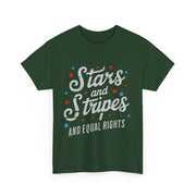 4th Of July Stars Stripes Equal Rights T-Shirt Gift for Her